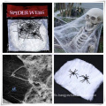 Scary Stretch Spider Web Webbing Haunted House Decoration in Halloween